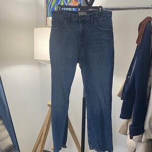 Madewell Curvy Relaxed Bootcut Jeans in Concho Wash